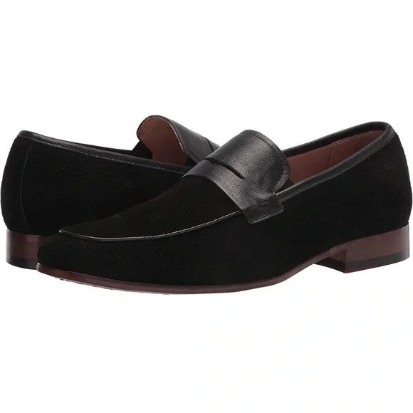 STACY ADAMS Mens Wyatt Leather Slip On Penny Loafer Tan Size 12 STACY ADAMS Men main image 4